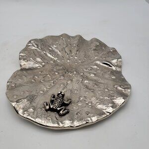Frances Stoia Frog on Lily Pad Tray